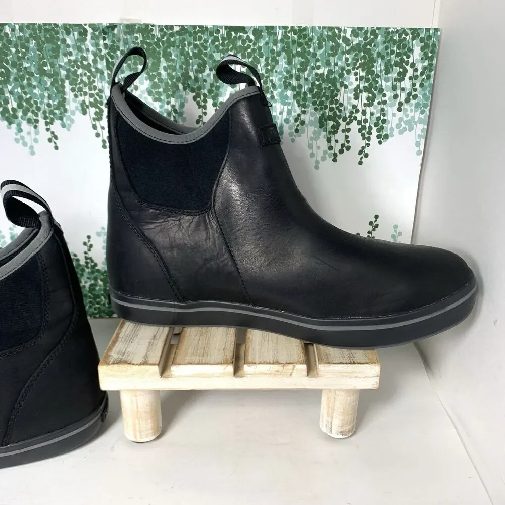 Extratuf Black Leather Waterproof Ankle Boot XAL-000 Men’s Size 10 EUC